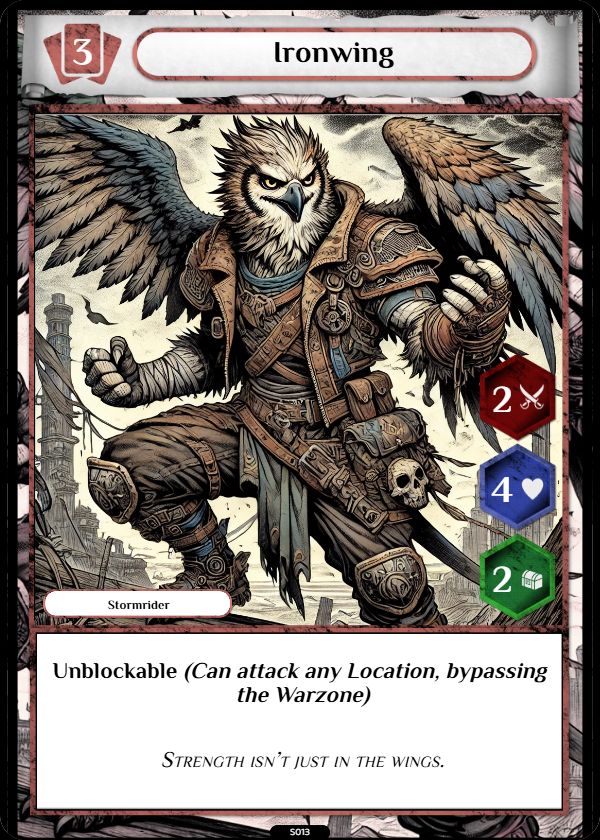 Stormrider sample card 2