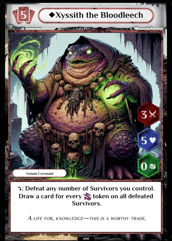 Venom Covenant sample card 1