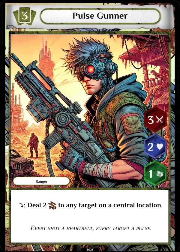 Ranger sample card 1