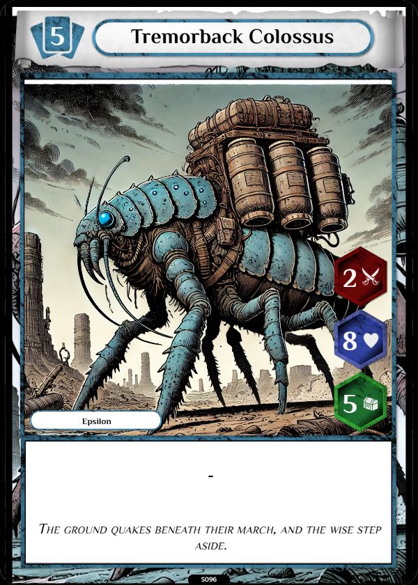 Epsilon sample card 1