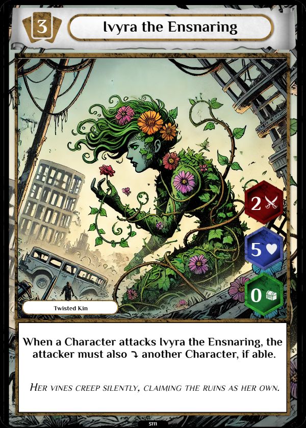 Twisted Kin sample card 1