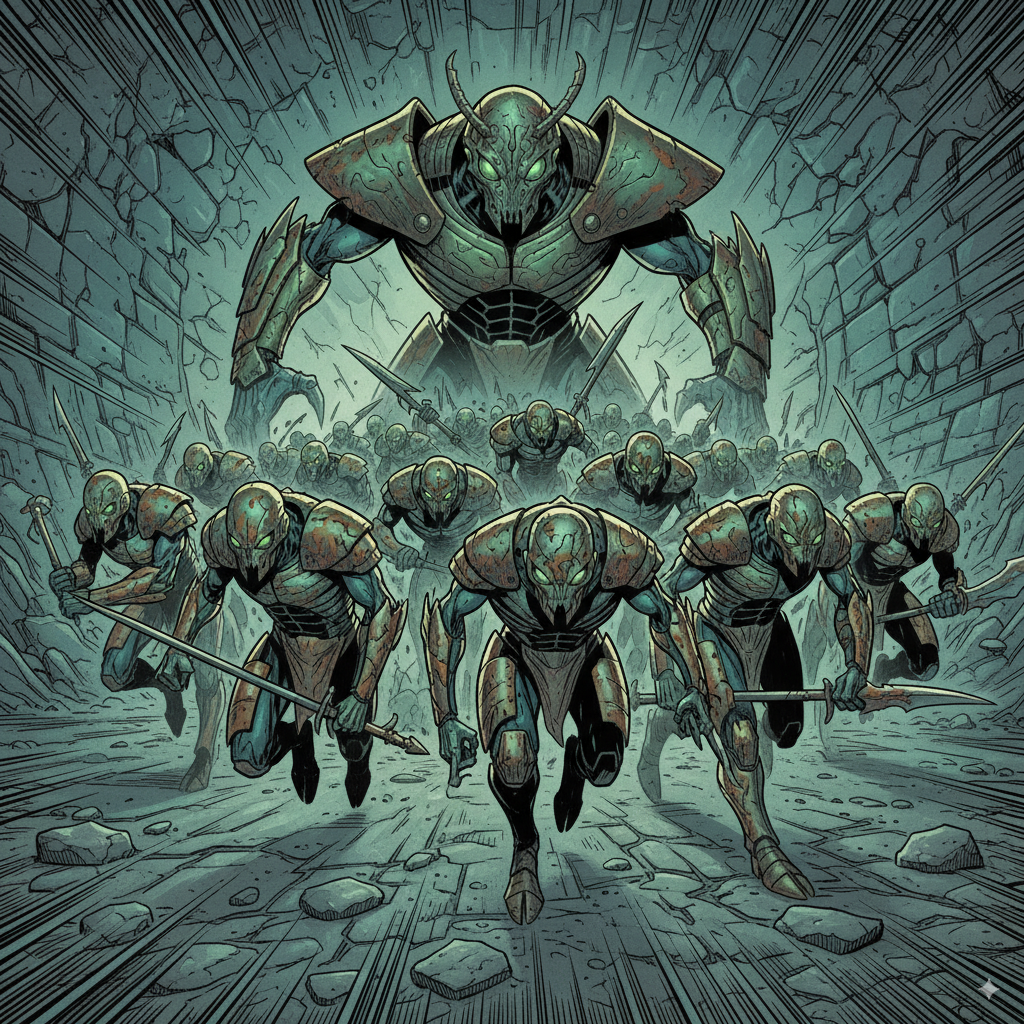 Insectoid clan art